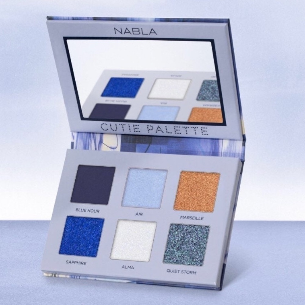 Nabla Cosmetics ~ ‘#6 MIDNIGHT’ Cutie Eyeshadow Palette ~ Full Size ~ NIB